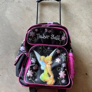 Girl backpack with wheels